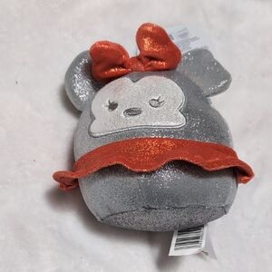 Disney Minnie Mouse Orange and Gray Squishmallow